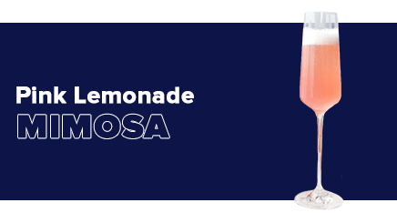 Non-Alcoholic Pink Lemonade Mimosa - Craftzero