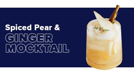 Spiced Ginger & Pear Mocktail - Craftzero