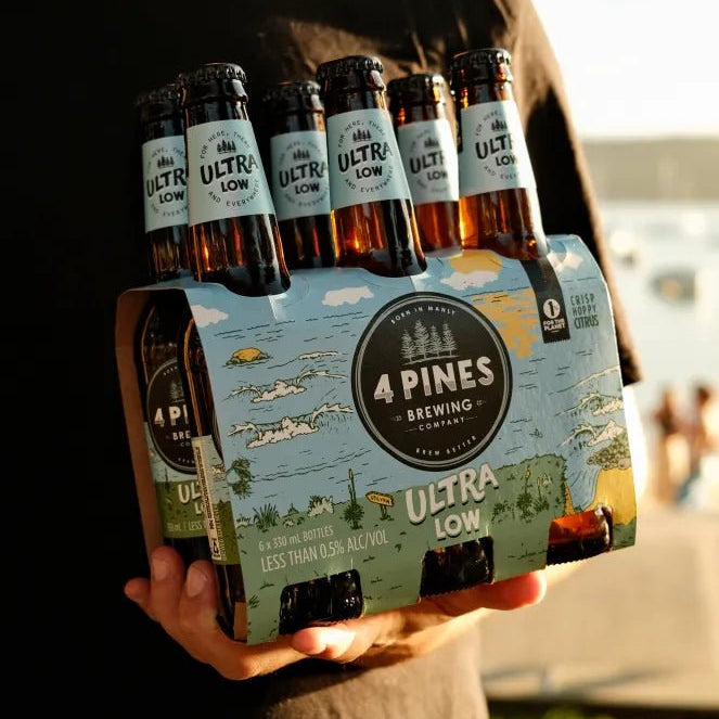 4 Pines Ultra Low Alcoholic Ale 330mL | 4 Pines | Craftzero