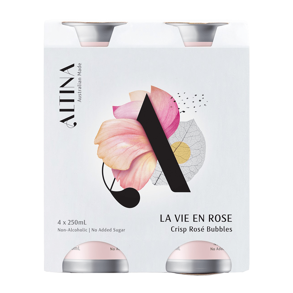 Altina La Vie En Non-Alcoholic Rosé 250mL - Altina Drinks - Craftzero