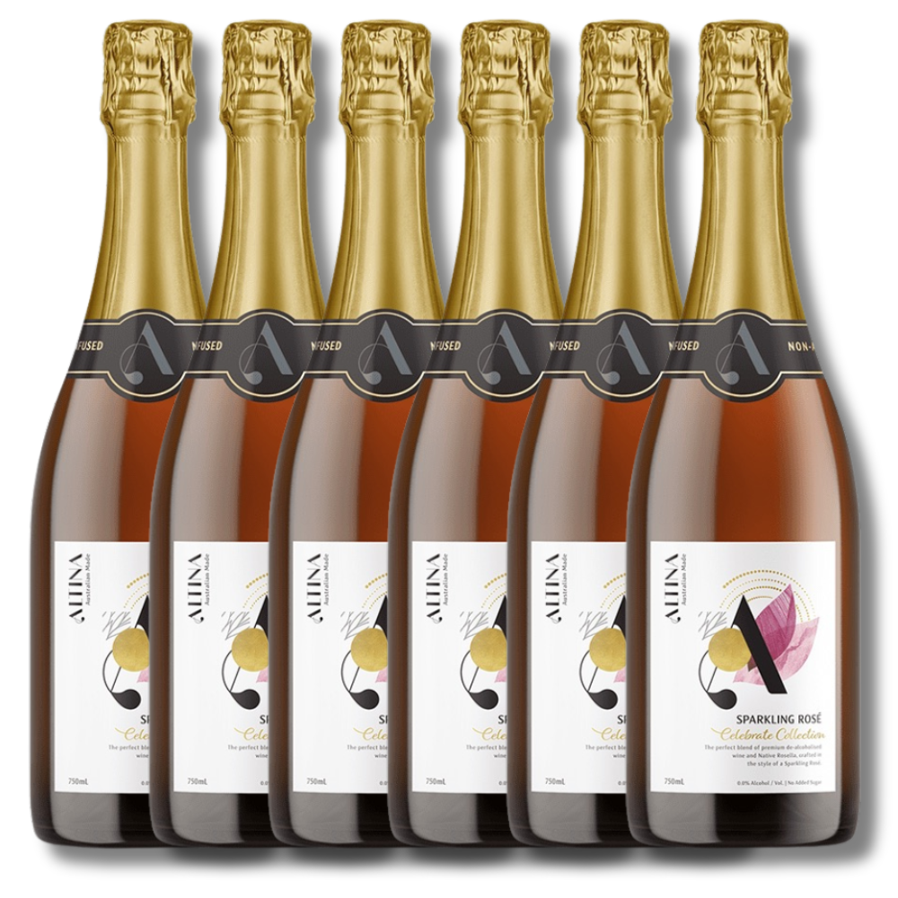 Altina Sparkling Rosé Non-Alcoholic 750ml - Altina Drinks - Craftzero