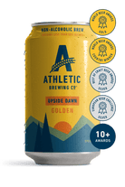 Athletic Brew Co. Upside Dawn Golden Ale 355mL | Athletic Brewing Co. | Craftzero