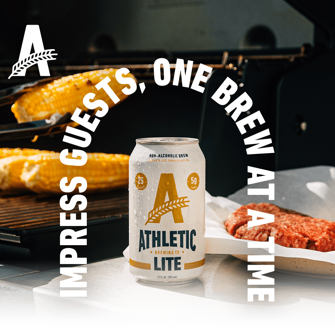 Athletic Brewing Lite Lager 355mL | Athletic Brewing Co. | Craftzero