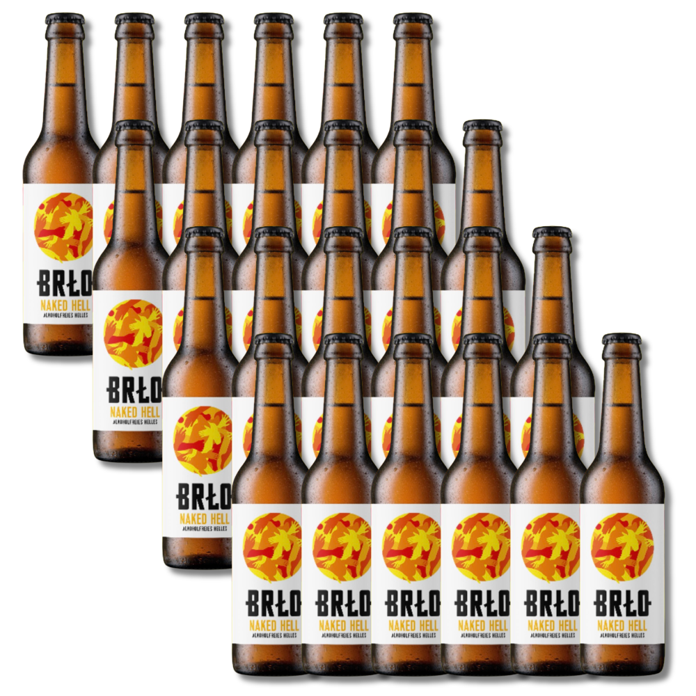 BRLO Naked Hell Non Alcoholic Helles 330ml - BRLO - Craftzero