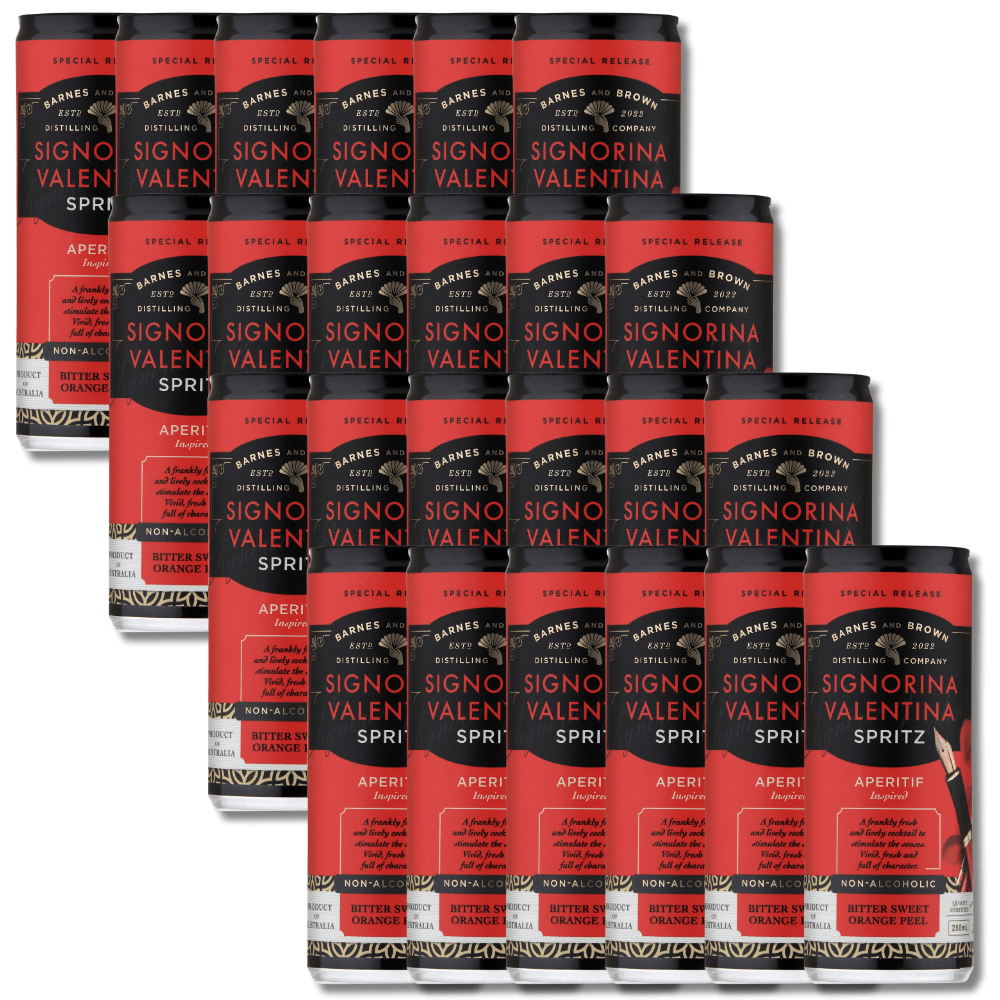 Barnes and Brown Non Alcoholic Signorina Valentina Spritz (Aperitif Inspired) RTD 250ml - Barnes & Brown - Craftzero