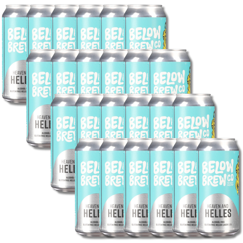 Below Brew Co Helles Lager - Heaven & Helles 440ml - Below Brew Co - Craftzero