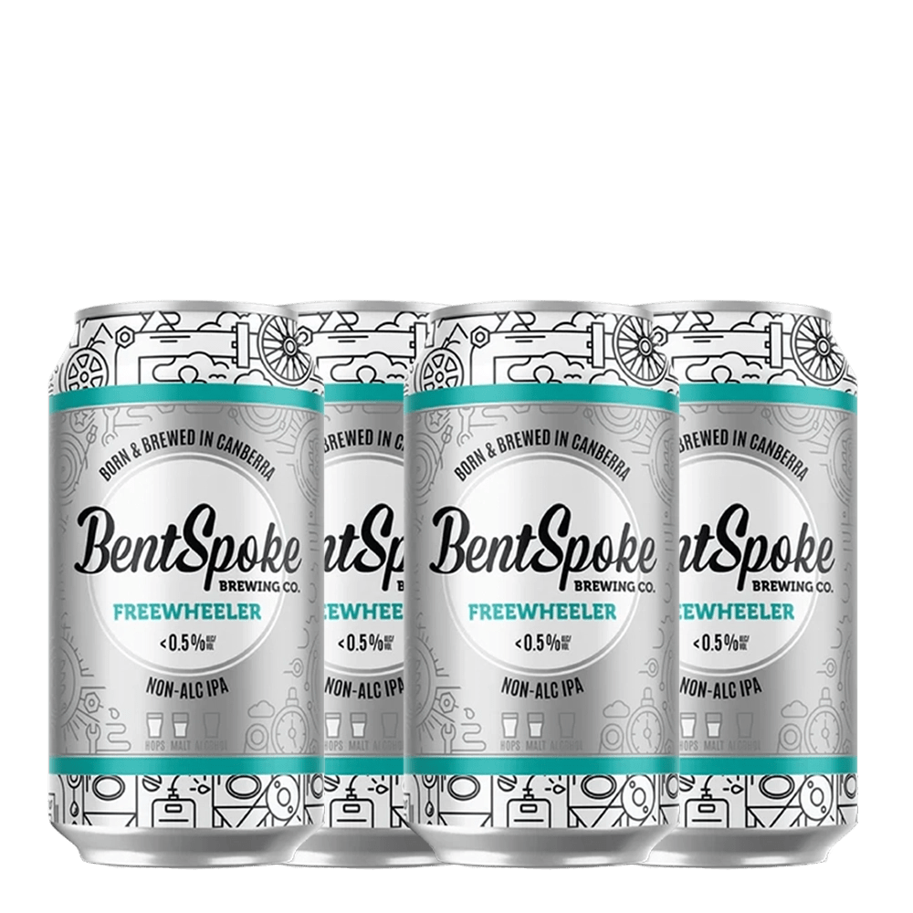 BentSpoke Brewing Freewheeler Non Alc IPA 375ml - BentSpoke Brewing - Craftzero