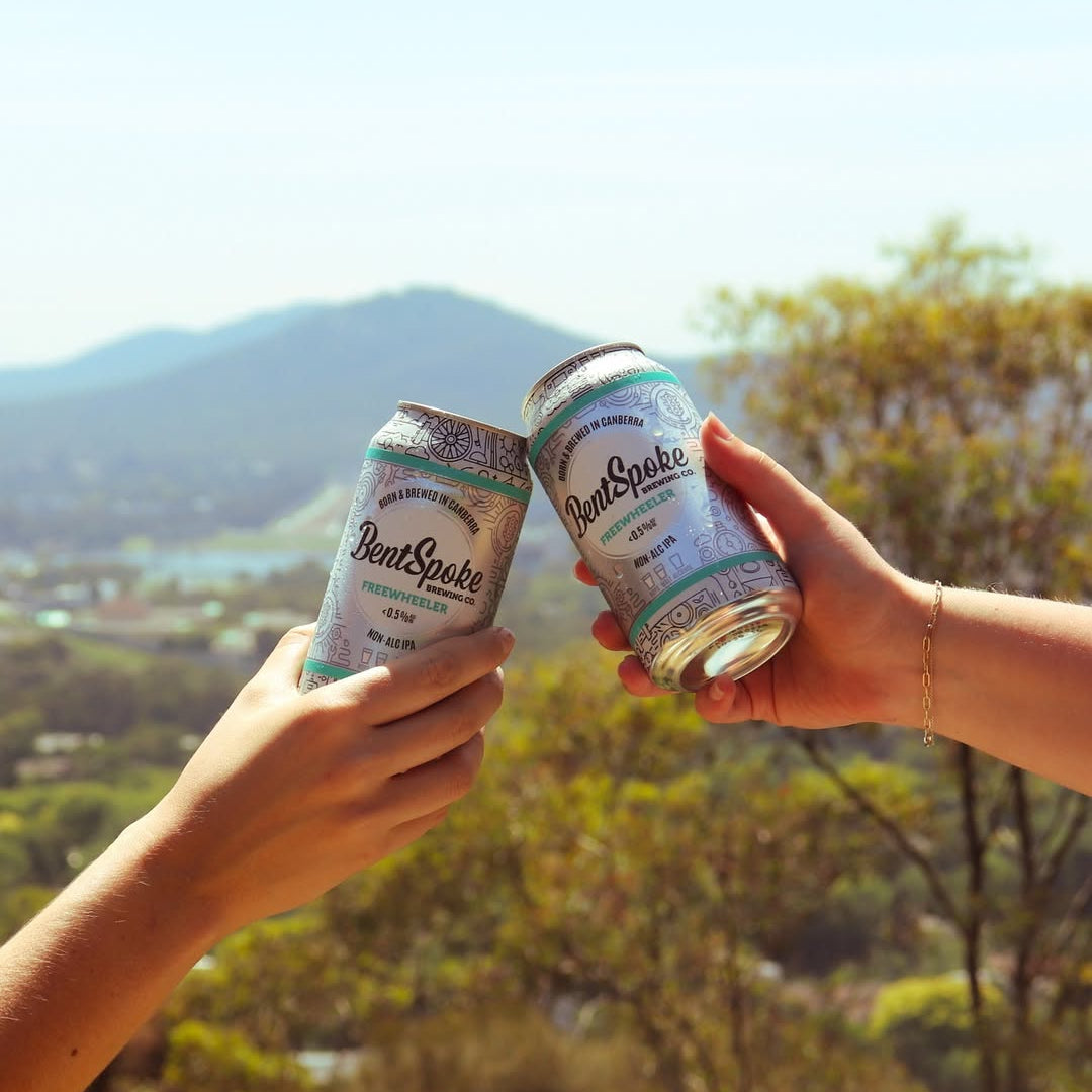 BentSpoke Brewing Freewheeler Non Alc IPA 375mL | BentSpoke Brewing | Craftzero