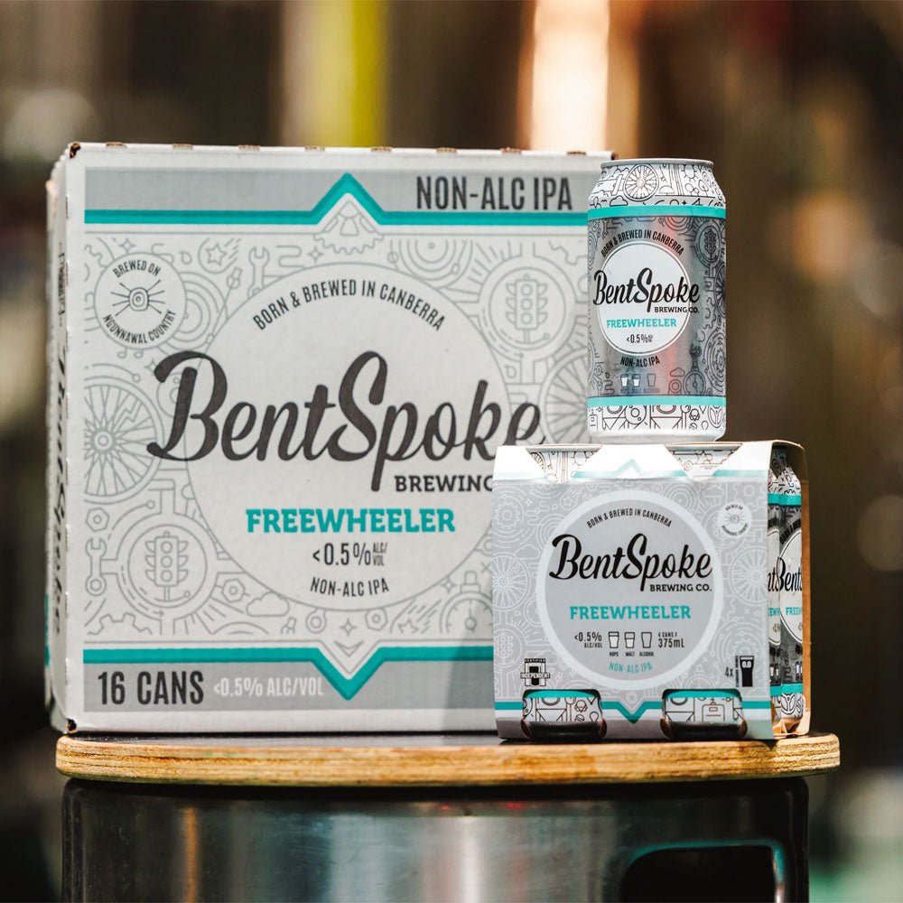 BentSpoke Brewing Freewheeler Non Alc IPA 375mL | BentSpoke Brewing | Craftzero