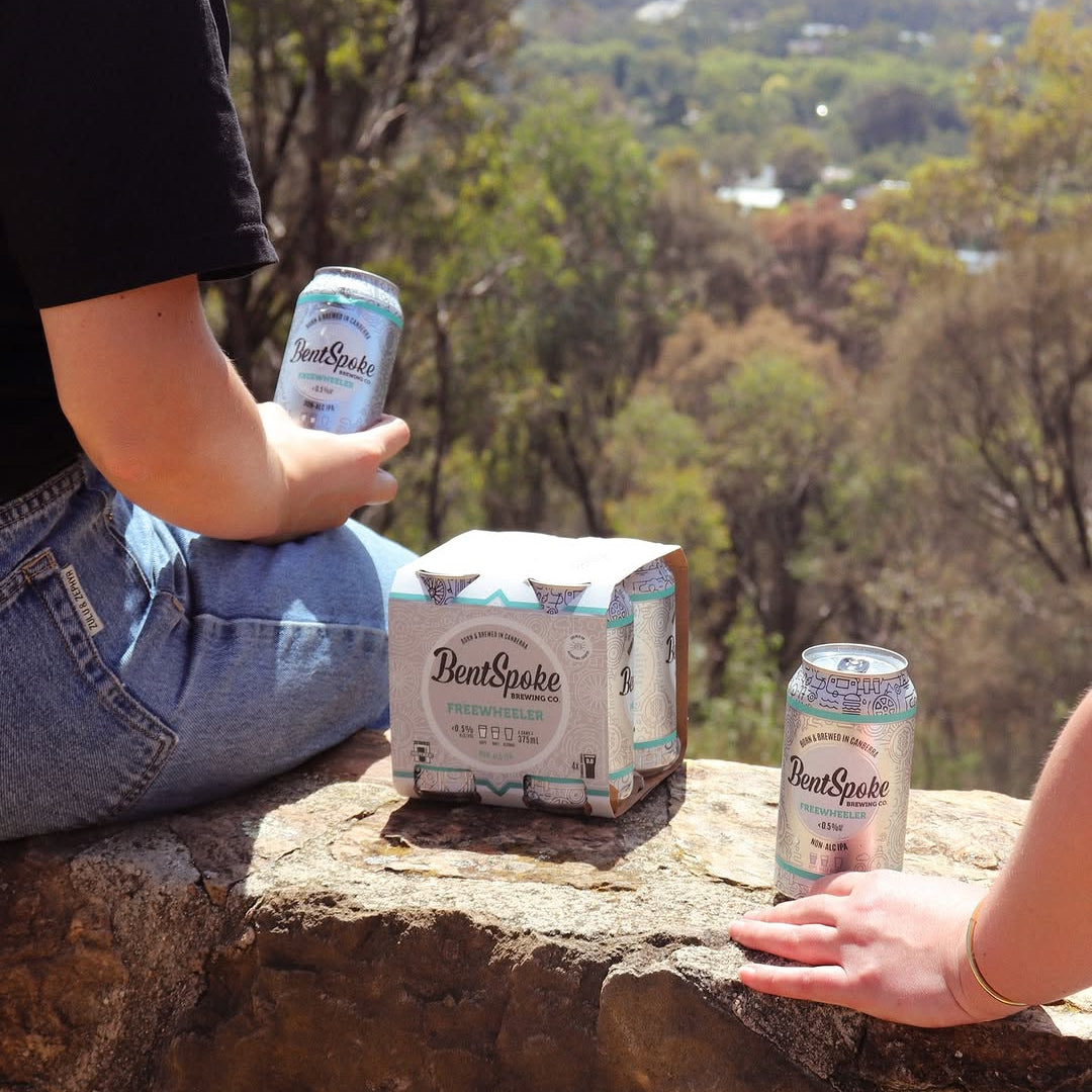 BentSpoke Brewing Freewheeler Non Alc IPA 375mL | BentSpoke Brewing | Craftzero