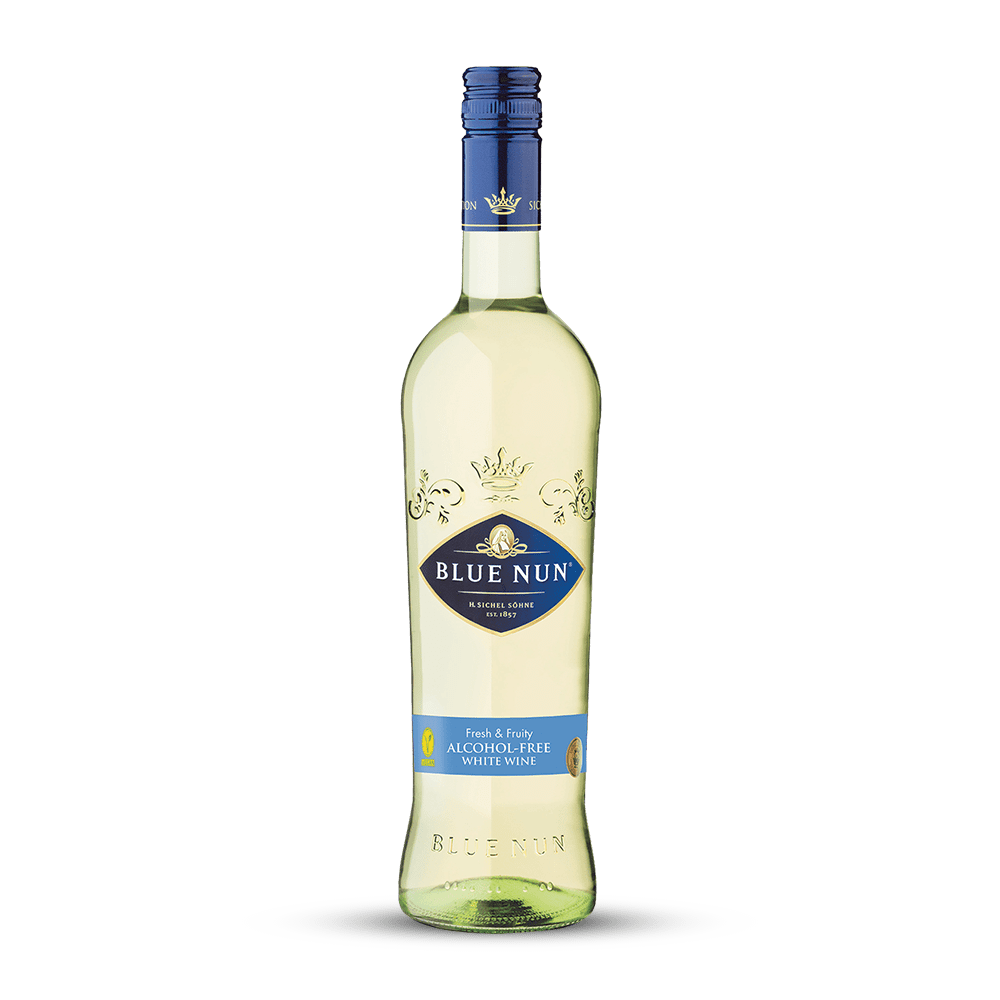 Blue Nun Alcohol Free Soft & Fruity Vegan White Wine 750mL - Blue Nun - Craftzero