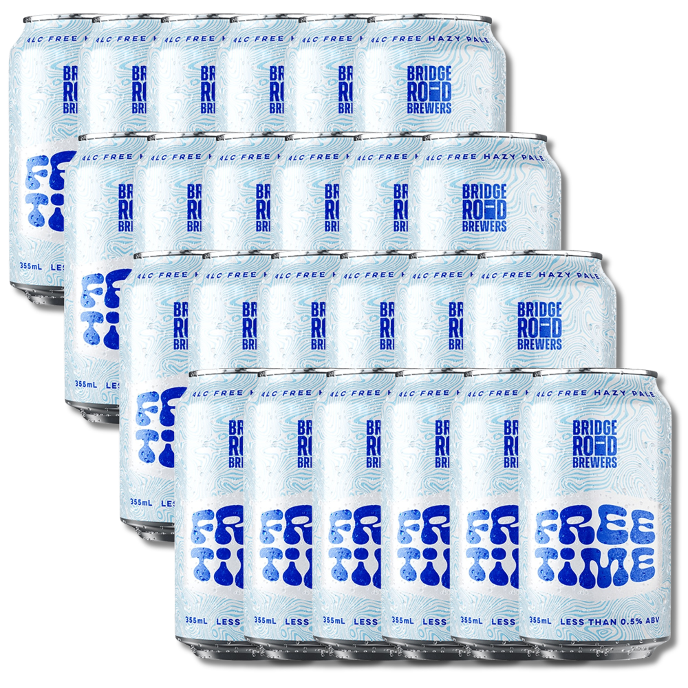 Bridge Road Brewers Free Time Non-Alcoholic Hazy Pale 355ml - Bridge Road Brewers - Craftzero