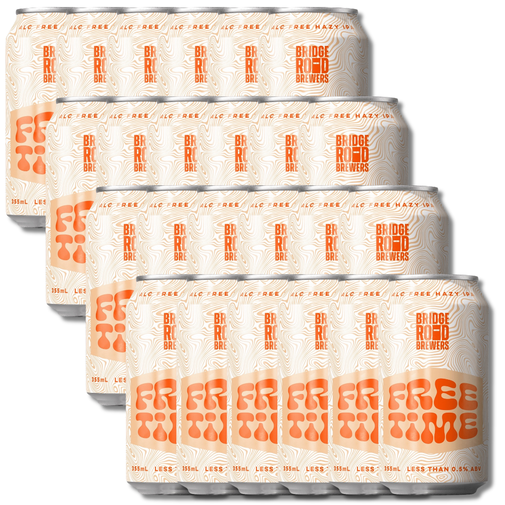Bridge Road Brewers Non-Alcoholic Free Time Hazy IPA 355ml - Bridge Road Brewers - Craftzero
