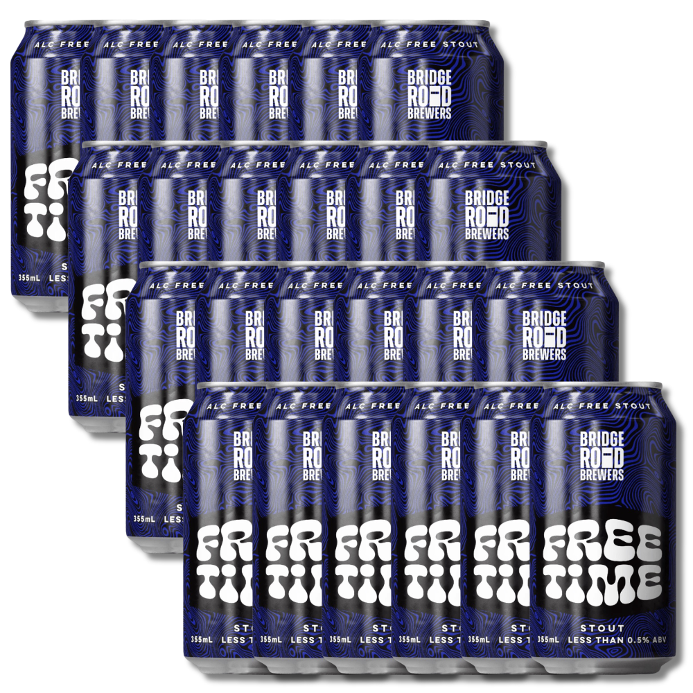 Bridge Road Brewers Free Time Non-Alc Stout 355ml