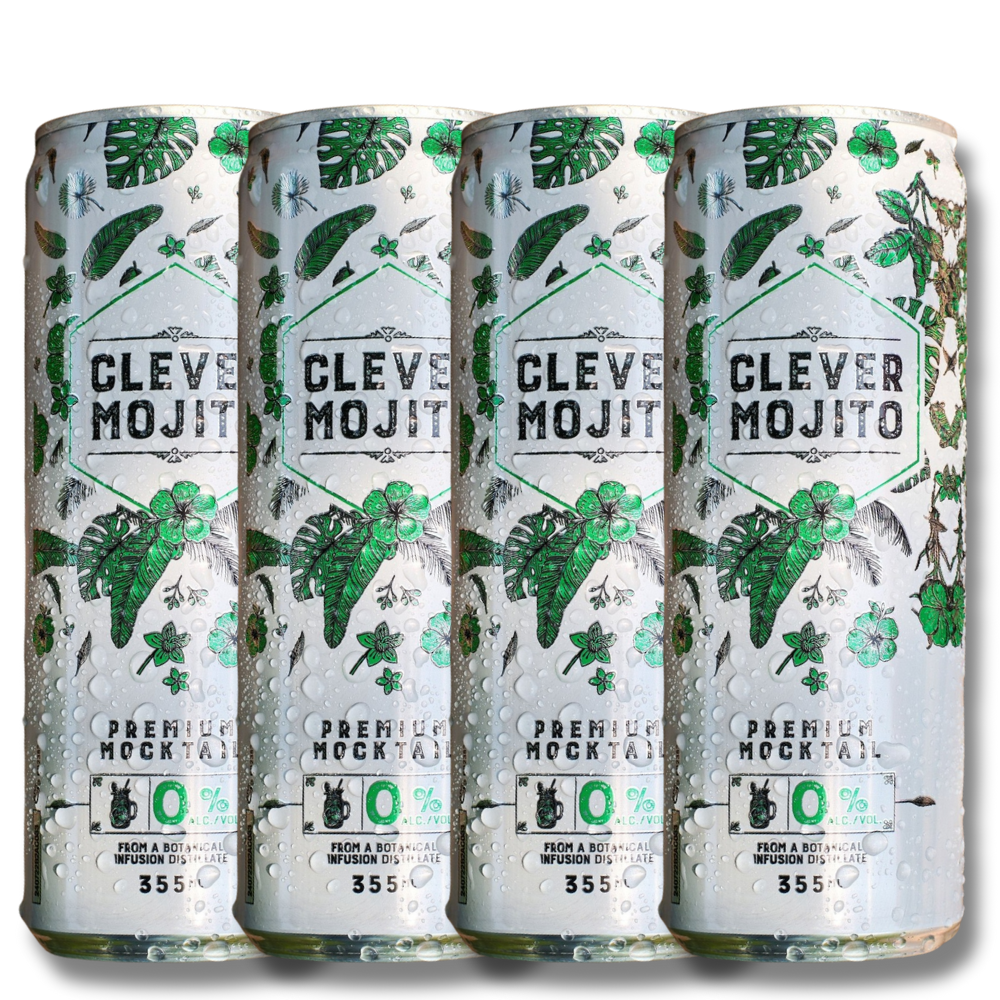 Clever Mocktails Non Alcoholic Mojito 355ml