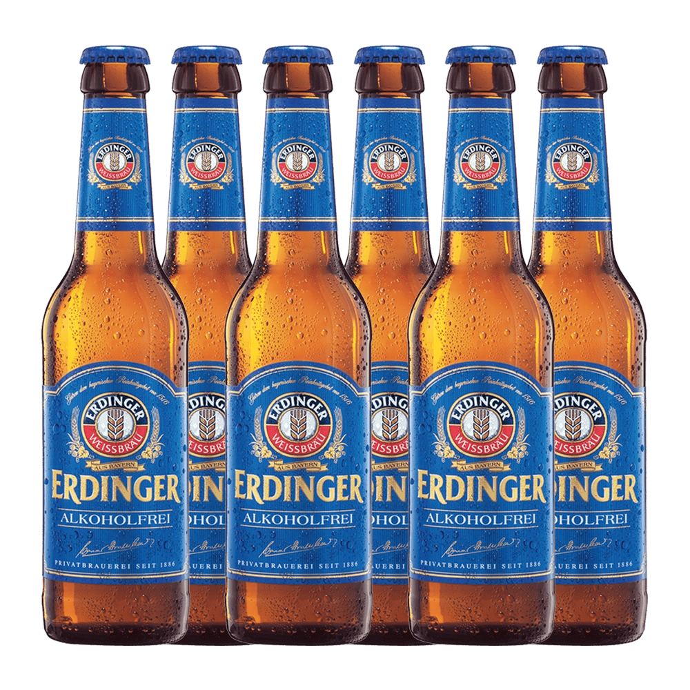 Erdinger Alcohol Free Wheat Beer 330mL (Germany) - Erdinger - Craftzero