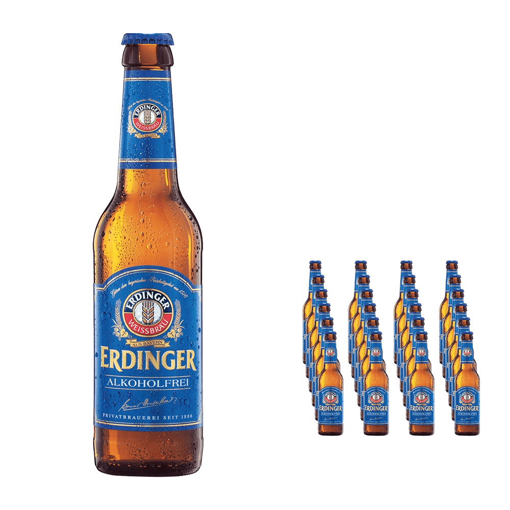 Erdinger Alcohol Free Wheat Beer 330mL (Germany) - Erdinger - Craftzero