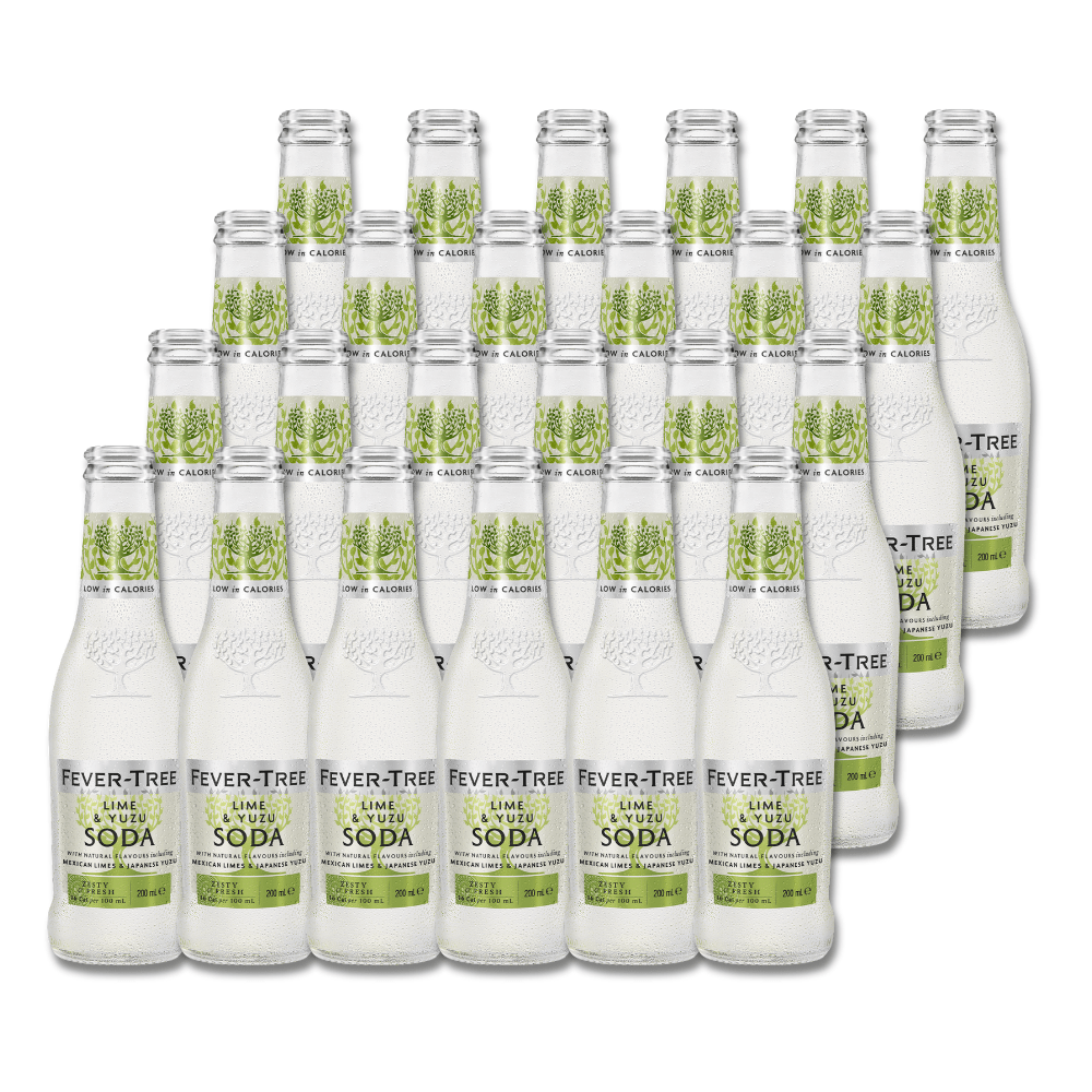 Fever-Tree Lime & Yuzu Soda 200ml ***BBD 06/26*** - Fever-Tree - Craftzero