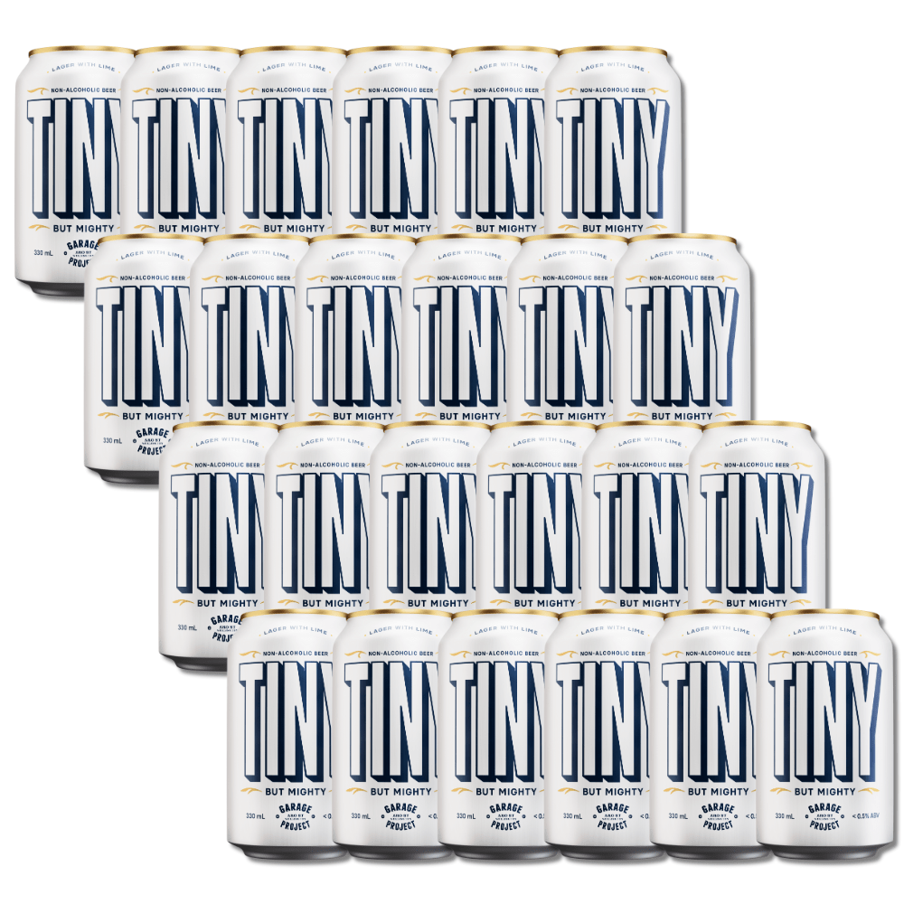 Garage Project Tiny Non-Alcoholic Lager With Lime 330ml - Garage Project - Craftzero