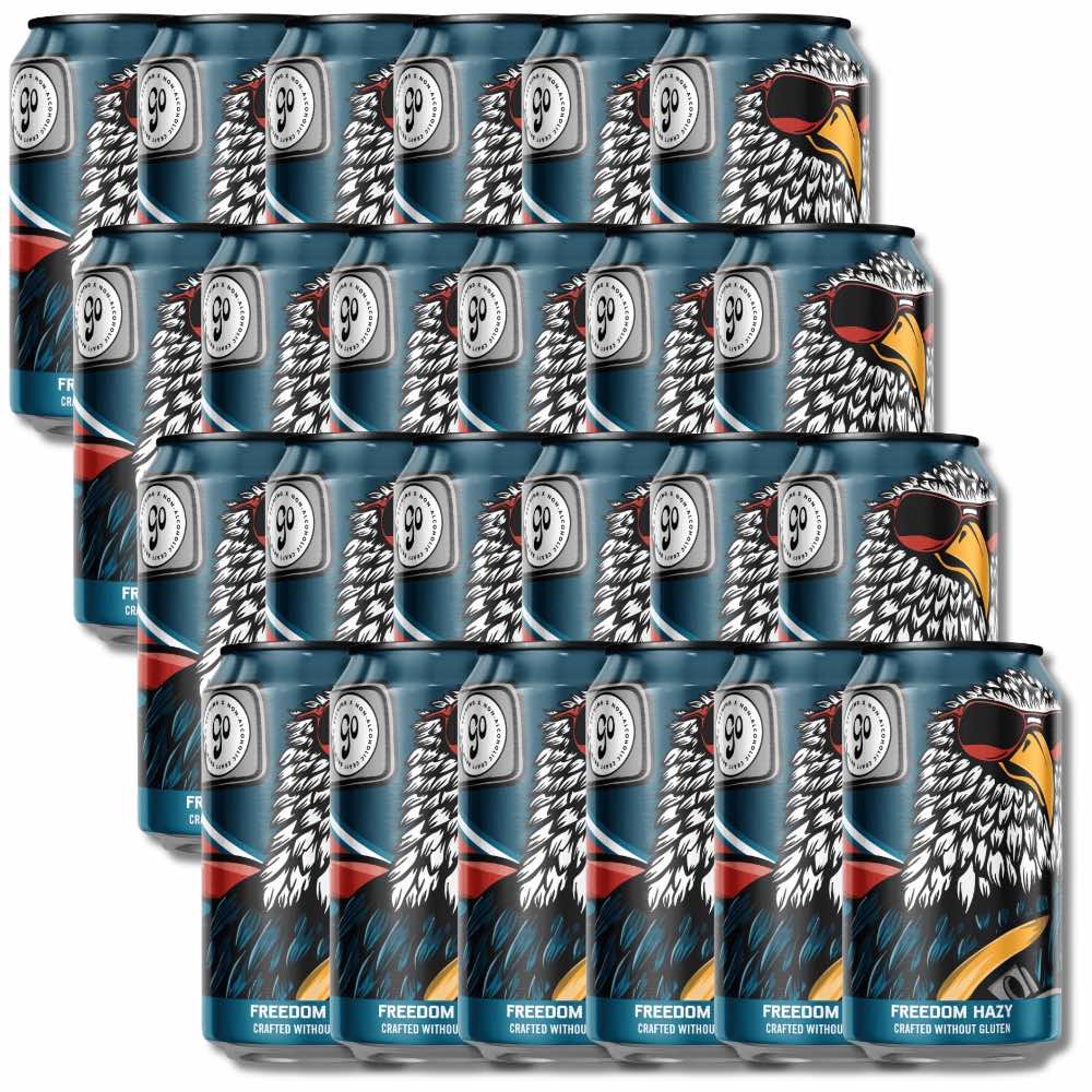 Go Brewing "Freedom" Low Gluten Hazy IPA 355ml - Go Brewing - Craftzero
