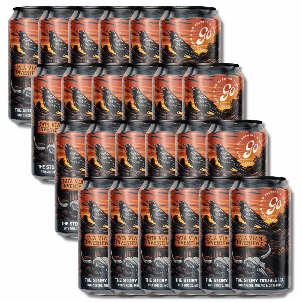 Go Brewing "The Story" Double IPA 355ml - Go Brewing - Craftzero