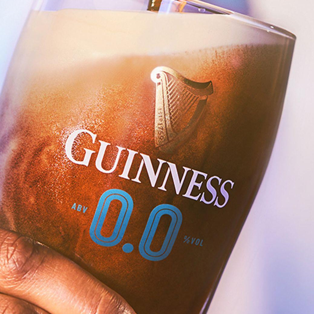 Guinness Draught 0.0 Non-Alcoholic Stout 440mL - Guinness - Craftzero