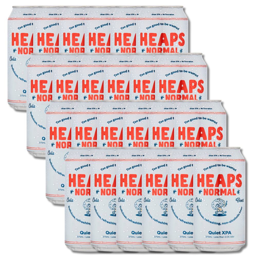 Heaps Normal Quiet XPA Non-Alcoholic Beer 375ml - Heaps Normal - Craftzero