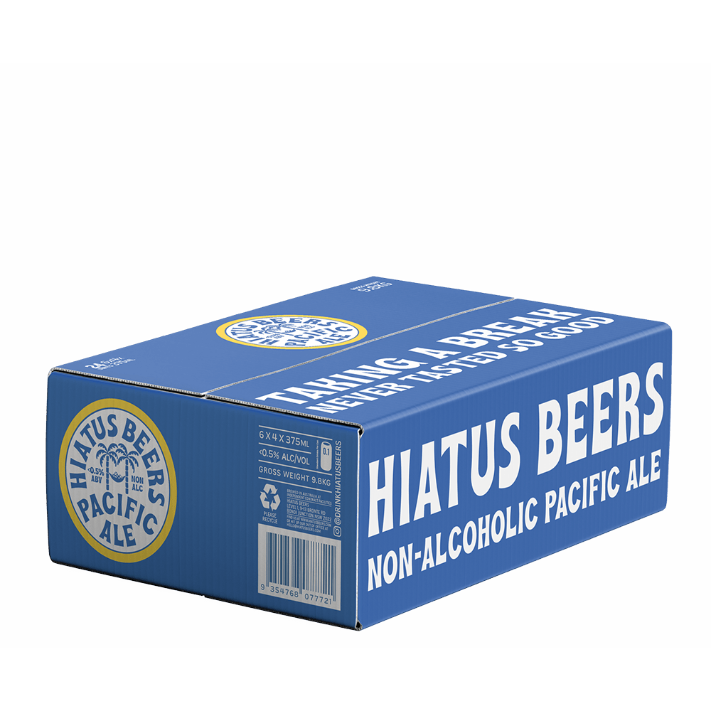 Hiatus Beers Non-Alcoholic Pacific Ale 375mL - Hiatus Beers - Craftzero