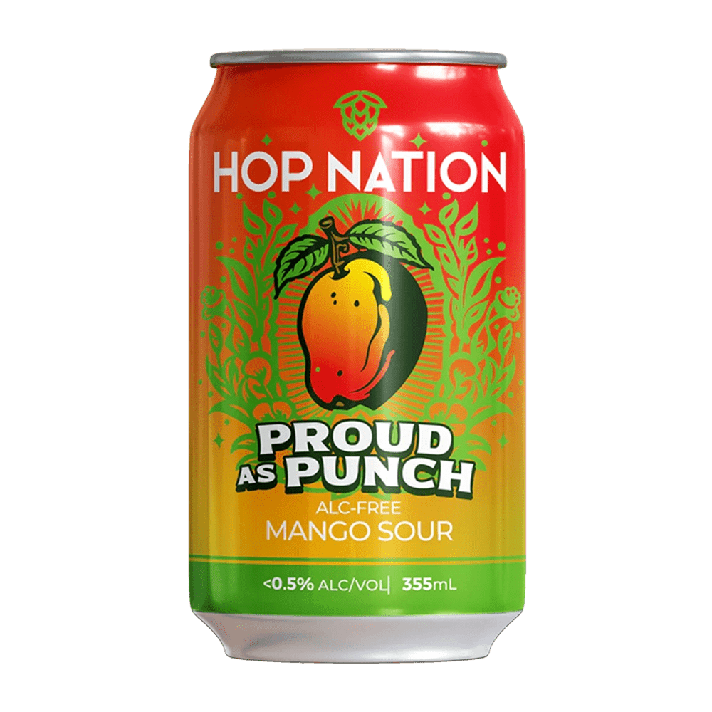 Hop Nation Proud As Punch Mango Sour 355mL - Hop Nation Brewing Co. - Craftzero