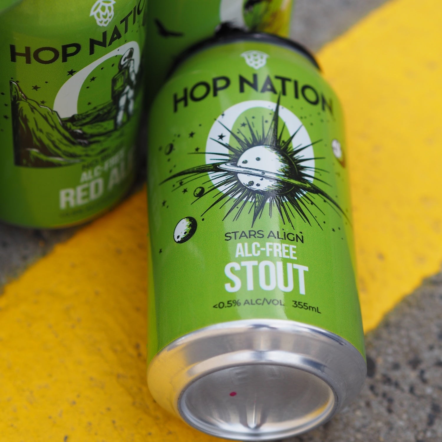 Hop Nation Stars Align Non - Alc Stout 355mL | Hop Nation Brewing Co. | Craftzero