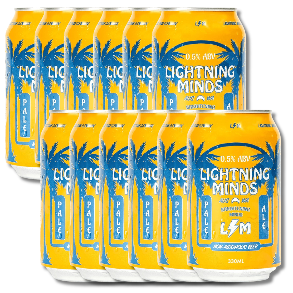Lightning Minds Non-Alcoholic Pale Ale 330ml - Lightning Minds - Craftzero