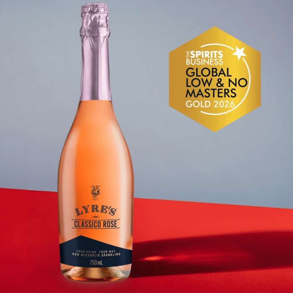 Lyre's Non-Alcoholic Classico Sparkling Duo - Rosé & Prosecco (6 x 750ml)