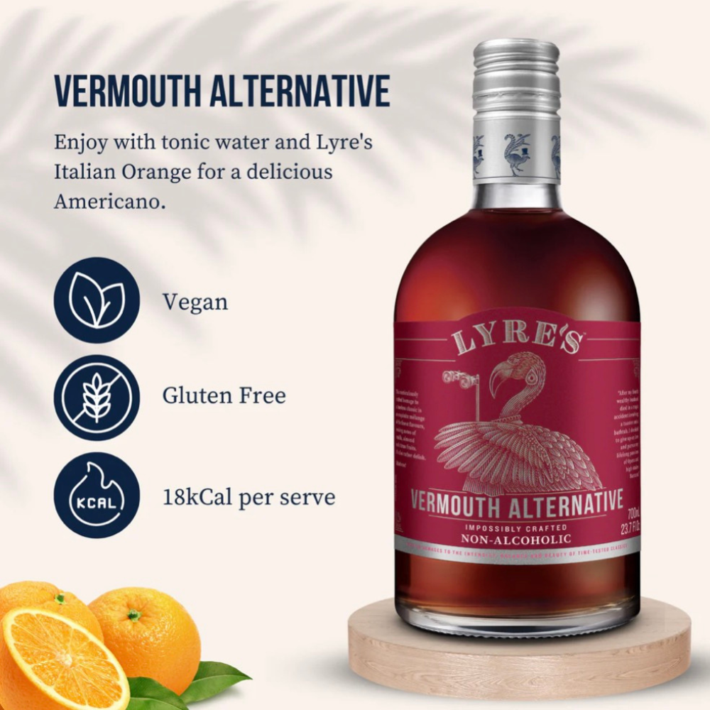 Lyre's Vermouth Alternative Alcohol Free Spirit 700ml