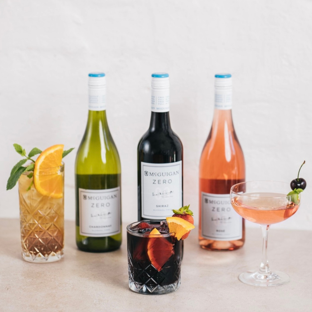 McGuigan Zero Non Alcoholic Wine Bundle 750ml x 12 - McGuigan Wines - Craftzero