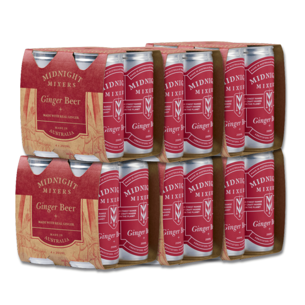 Midnight Mixers Ginger Beer 200ml ***BBD 09/26*** - Midnight Mixers - Craftzero