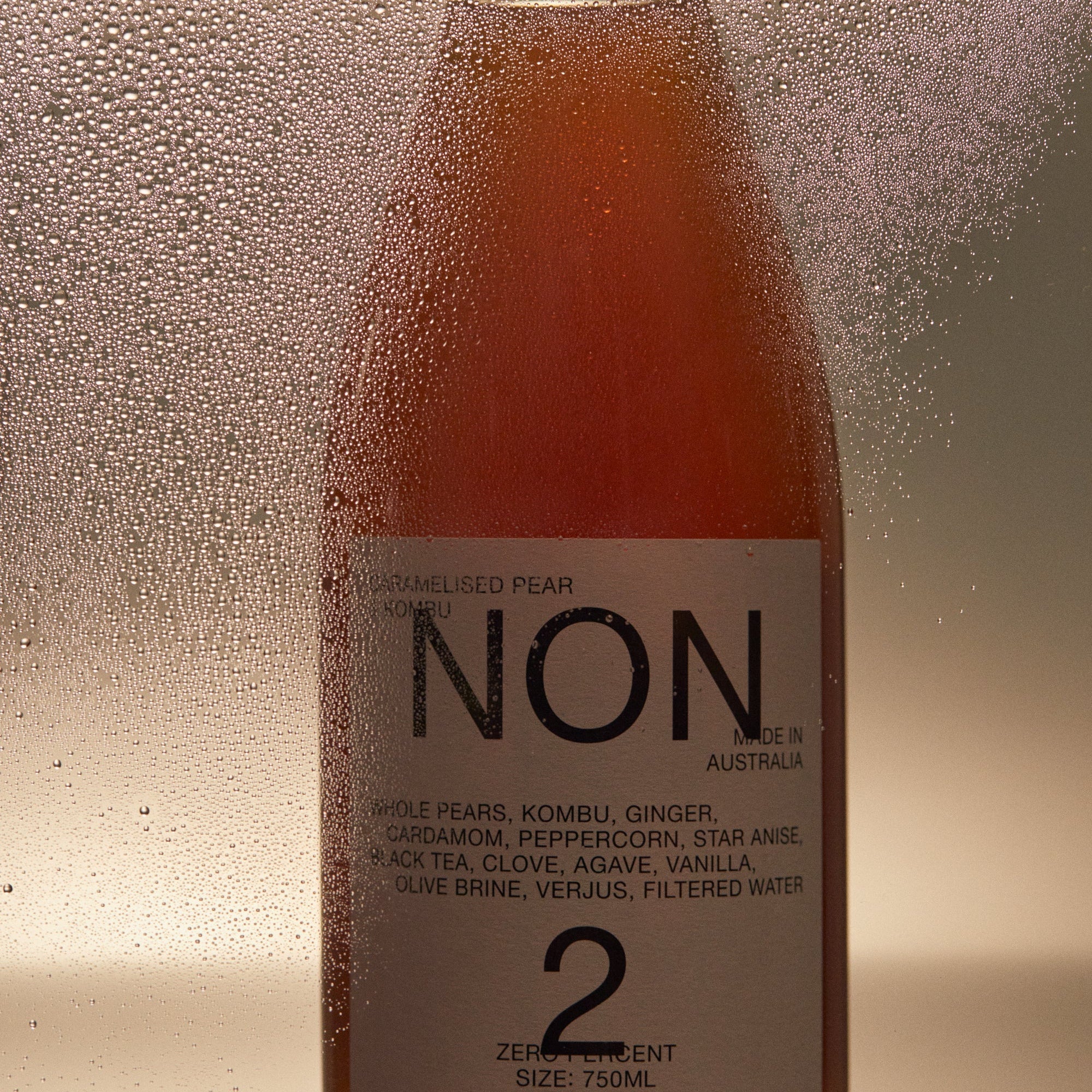 NON 2 Caramelised Pear & Kombu 750mL | NON | Craftzero