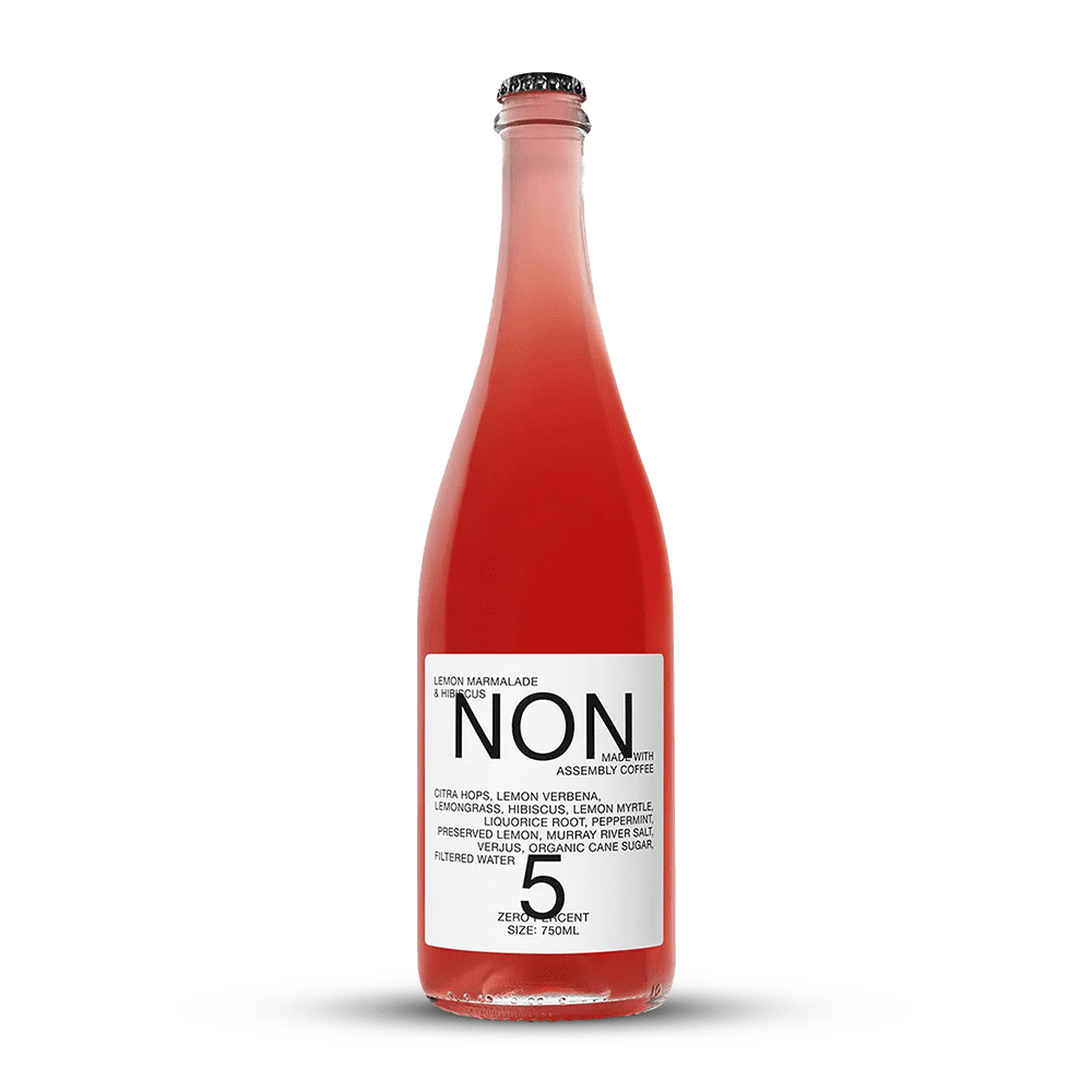 NON 5 Lemon Marmalade & Hibiscus 750mL - NON - Craftzero