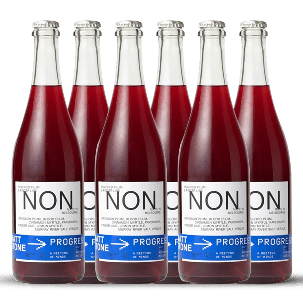 NON Progress 1 Poached Plum & Finger Lime 750mL - Alcohol Removed - NON - Craftzero