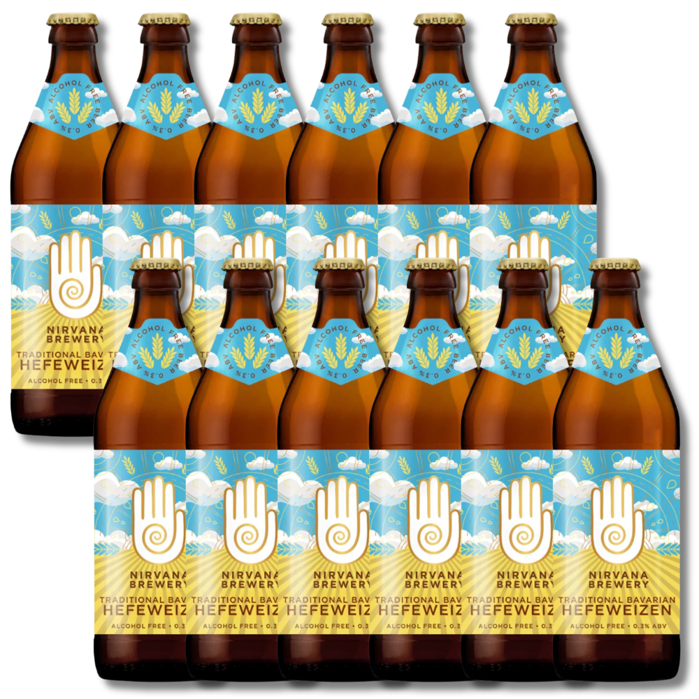 Nirvana Hefeweizen - Non Alcoholic Wheat Beer 500ml - Nirvana - Craftzero