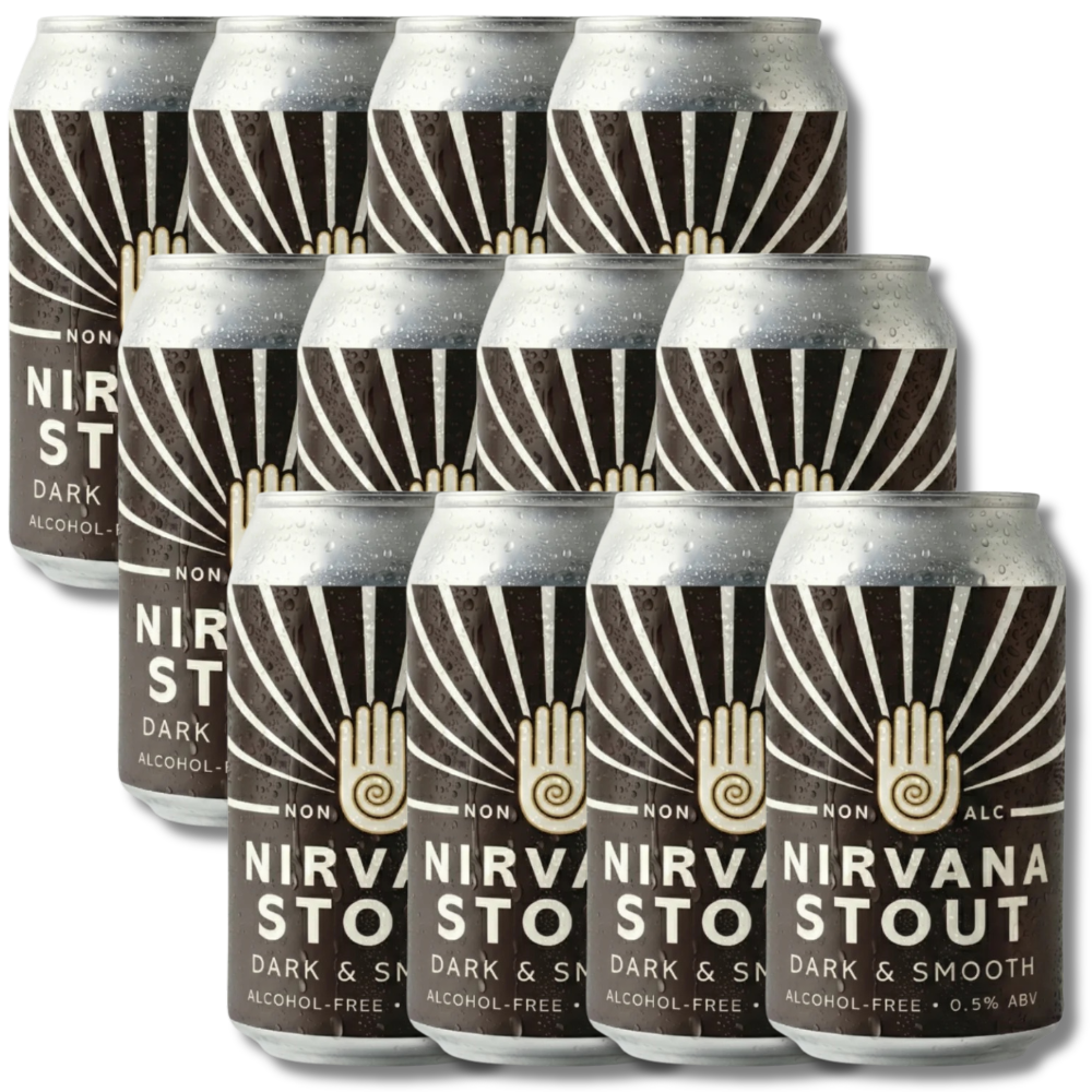 Nirvana Stout Dark & Smooth 330ml - Nirvana - Craftzero