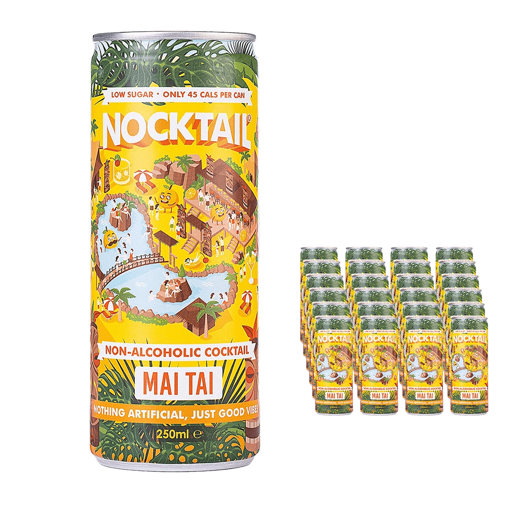 Nocktail Mai Tai Premixed Mocktail 250mL - Nocktail - Craftzero