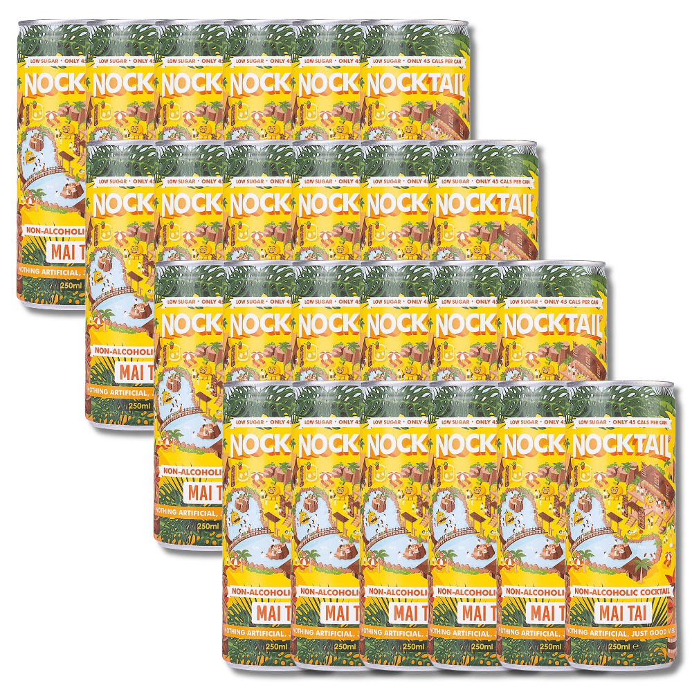 Nocktail Mai Tai Premixed Mocktail 250ml ***BBD 05/26*** - Nocktail - Craftzero