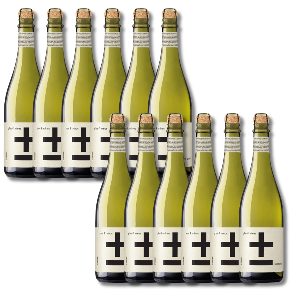 Plus & Minus Zero Alcohol Prosecco 750ml - Plus & Minus Wines - Craftzero