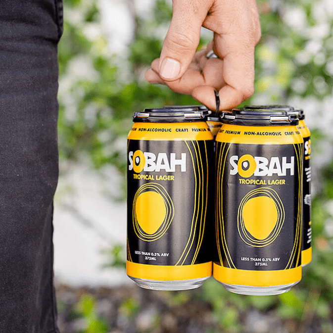 SOBAH Tropical Lager 375mL | Sobah Beverages | Craftzero