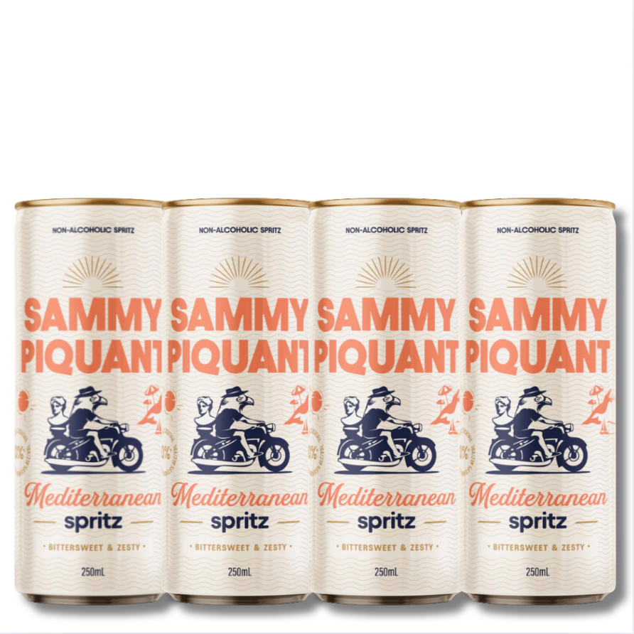 Sammy Piquant: Mediterranean Spritzer Cocktail 250ML