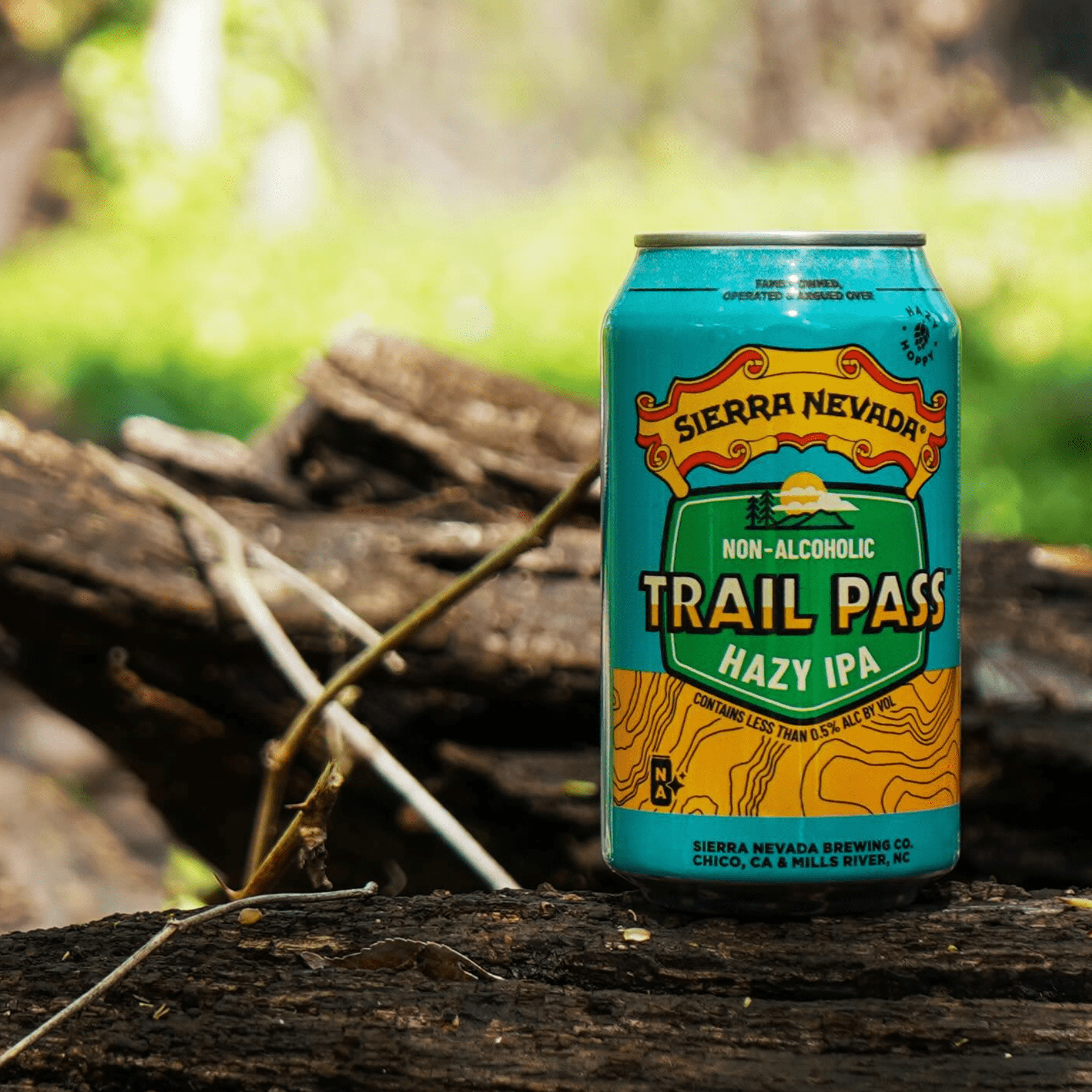 Sierra Nevada Trail Pass Non - Alcoholic Hazy IPA 355ml | Sierra Nevada | Craftzero