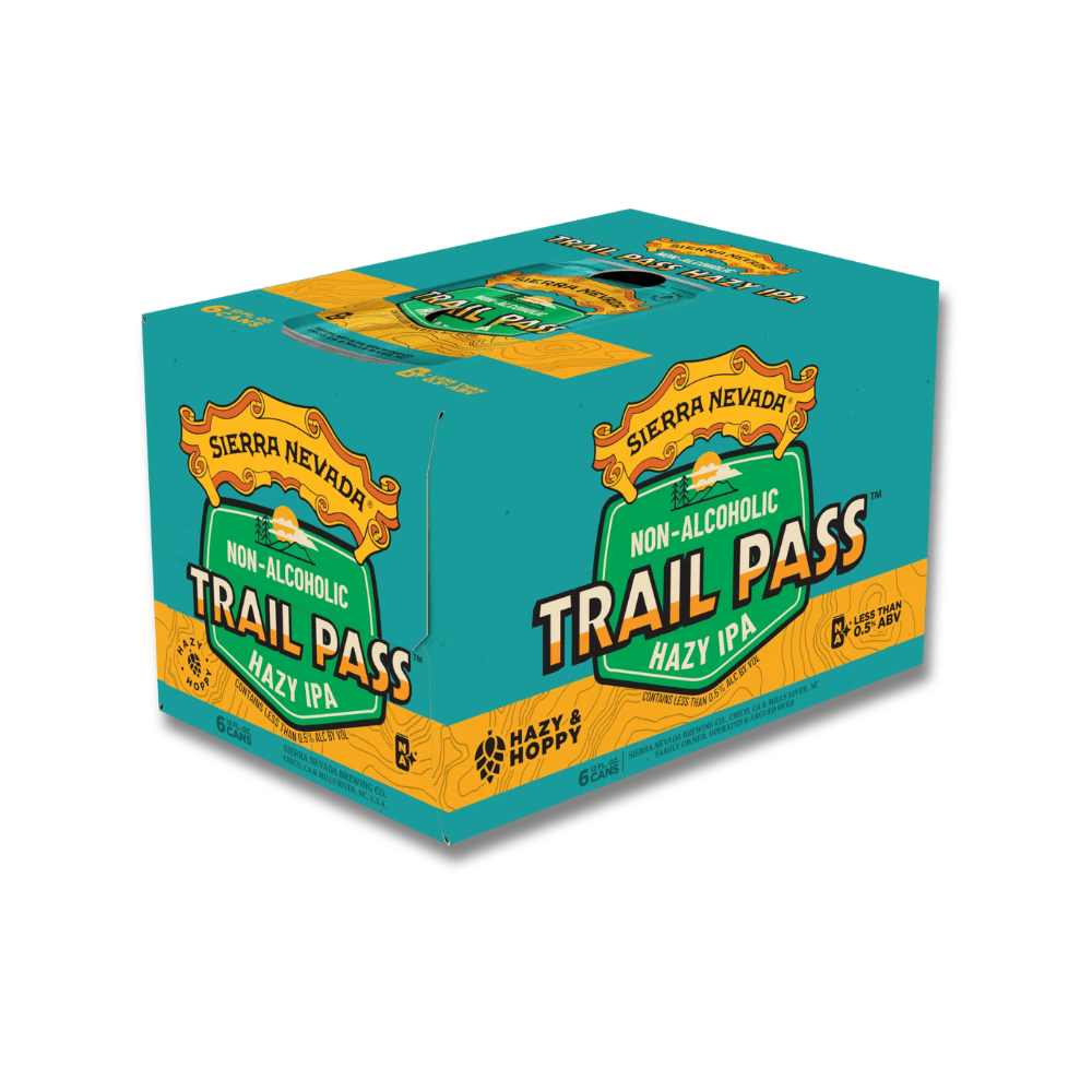 Sierra Nevada Trail Pass Non - Alcoholic Hazy IPA 355ml | Sierra Nevada | Craftzero