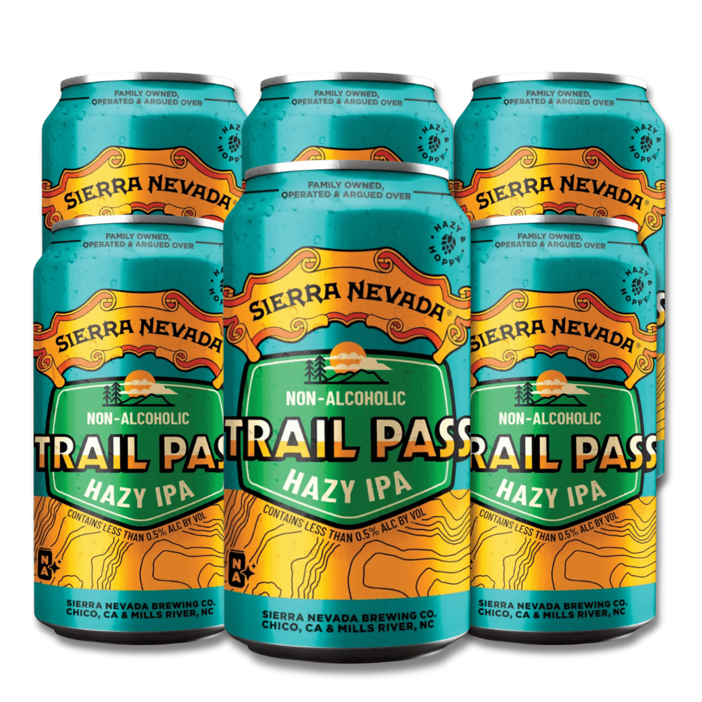 Sierra Nevada Trail Pass Non - Alcoholic Hazy IPA 355ml | Sierra Nevada | Craftzero