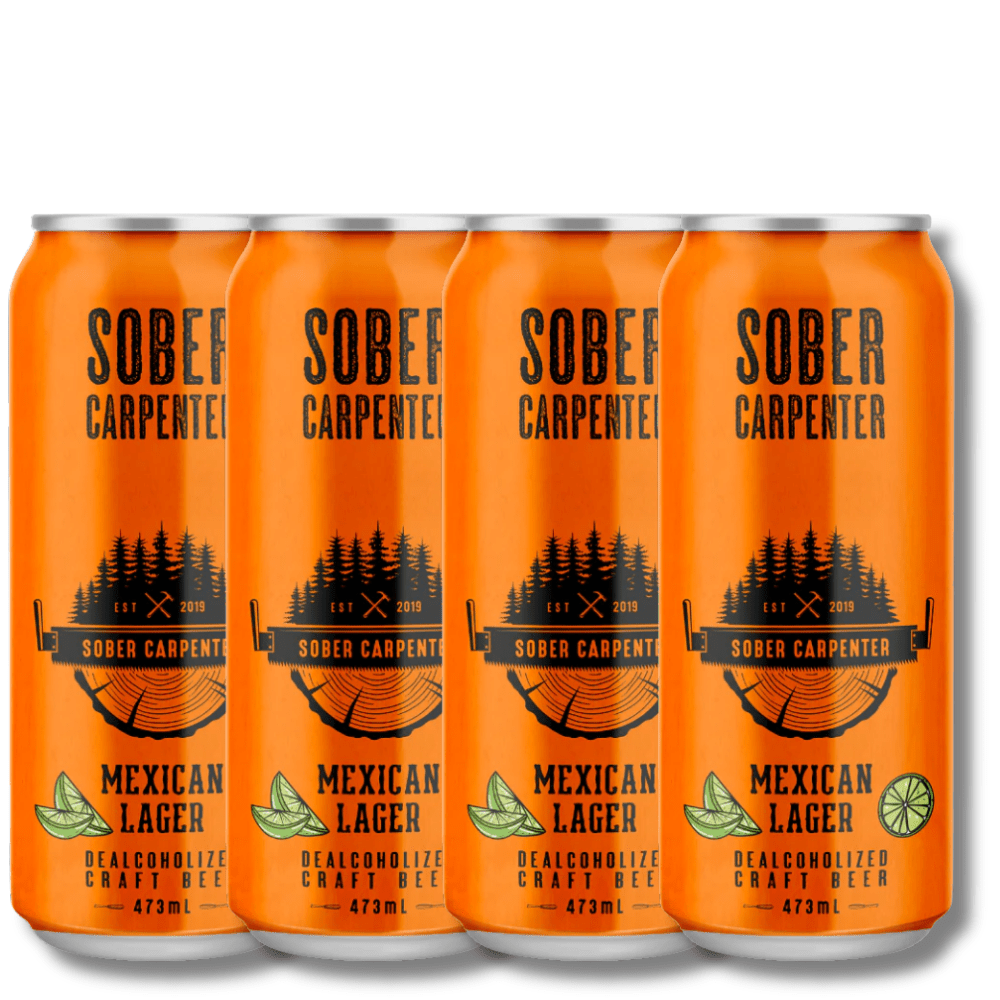 Sober Carpenter Non-Alcoholic Mexican Lager 473ml - Sober Carpenter - Craftzero