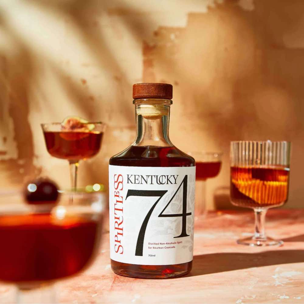 Spiritless Kentucky 74 Distilled Non-Alcoholic Bourbon 700ml - Spiritless - Craftzero